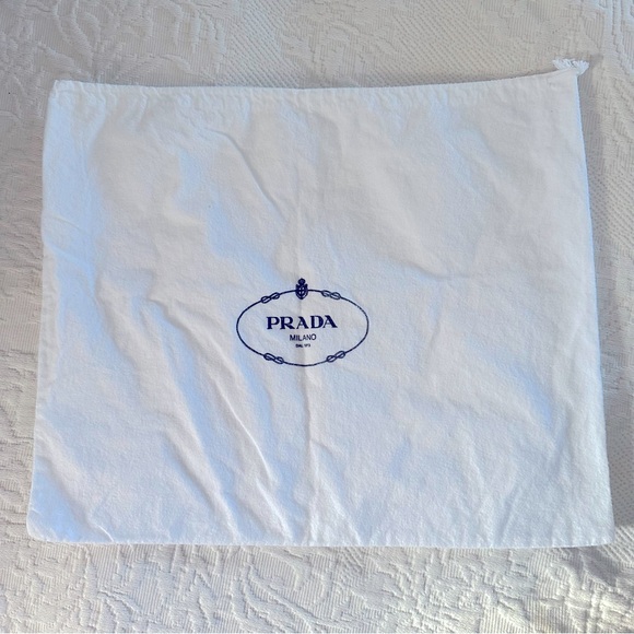 Prada White Drawstring Dust Bag - Picture 6 of 6